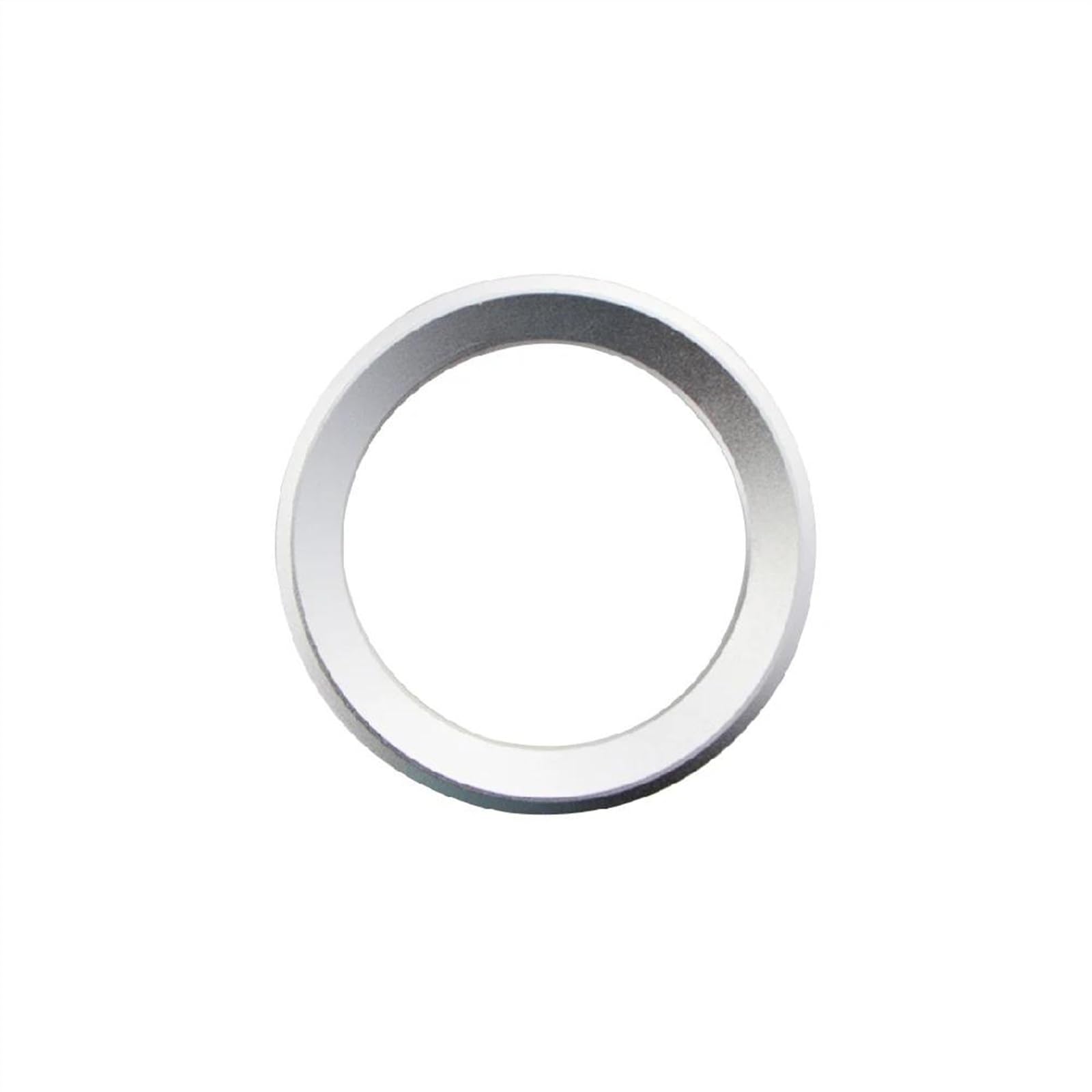 Aufkleber Abdeckung Cover Decal Trim Für M3 Für M5 Für E36 E46 E60 E90 E92 Für X1 F48 Für X3 Für X5 Für X6 Innendekoration Ring Lenkrad Kreis Aufkleber(Silber) von SCUASKJ