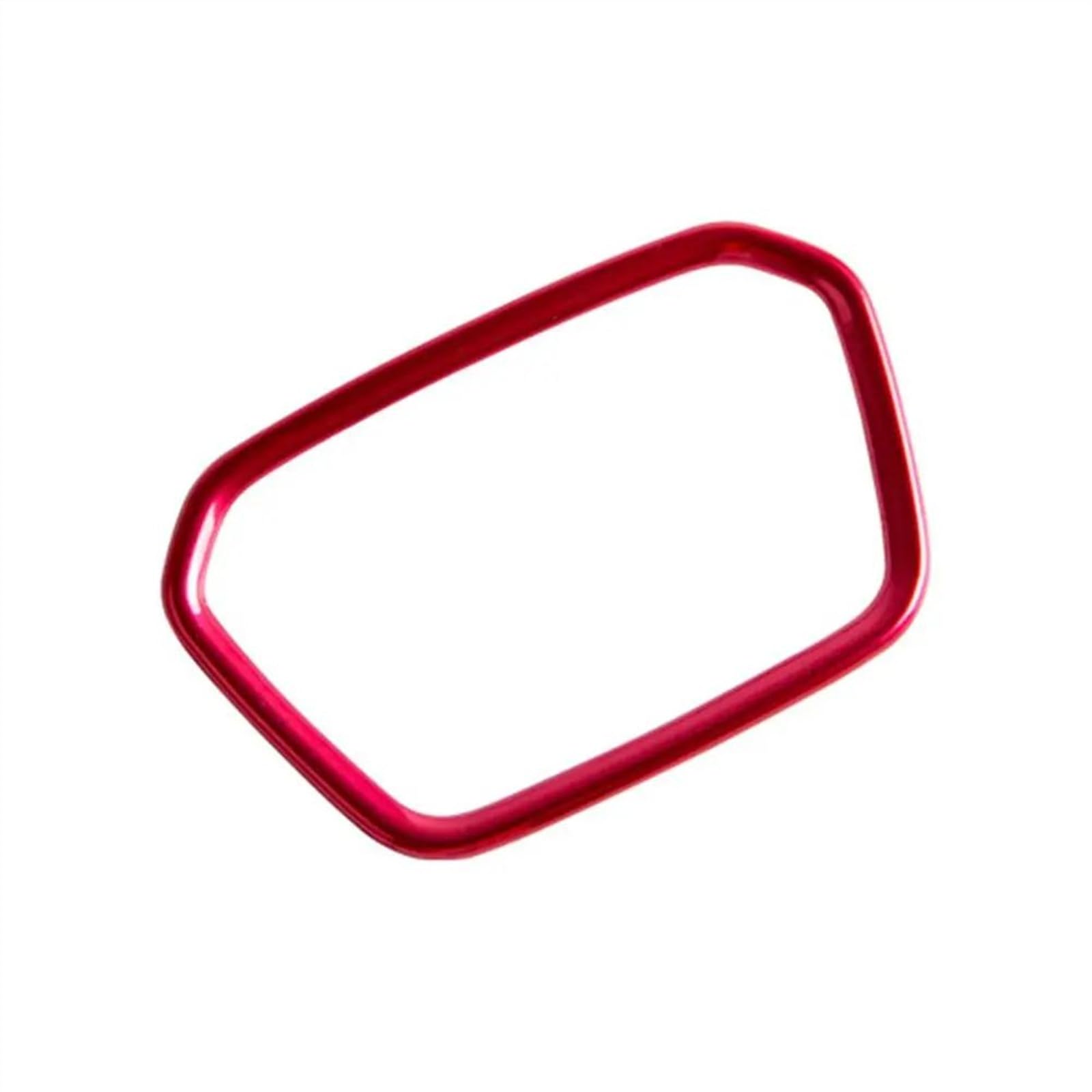 Aufkleber Abdeckung Cover Decal Trim Für Q3 Für A5 Für S5 Für Q7 Für Q8 Für Q5L Dekorative Ring Innen Modifikation Lenkrad Trim Die Automobil Lenkrad(Rot) von SCUASKJ