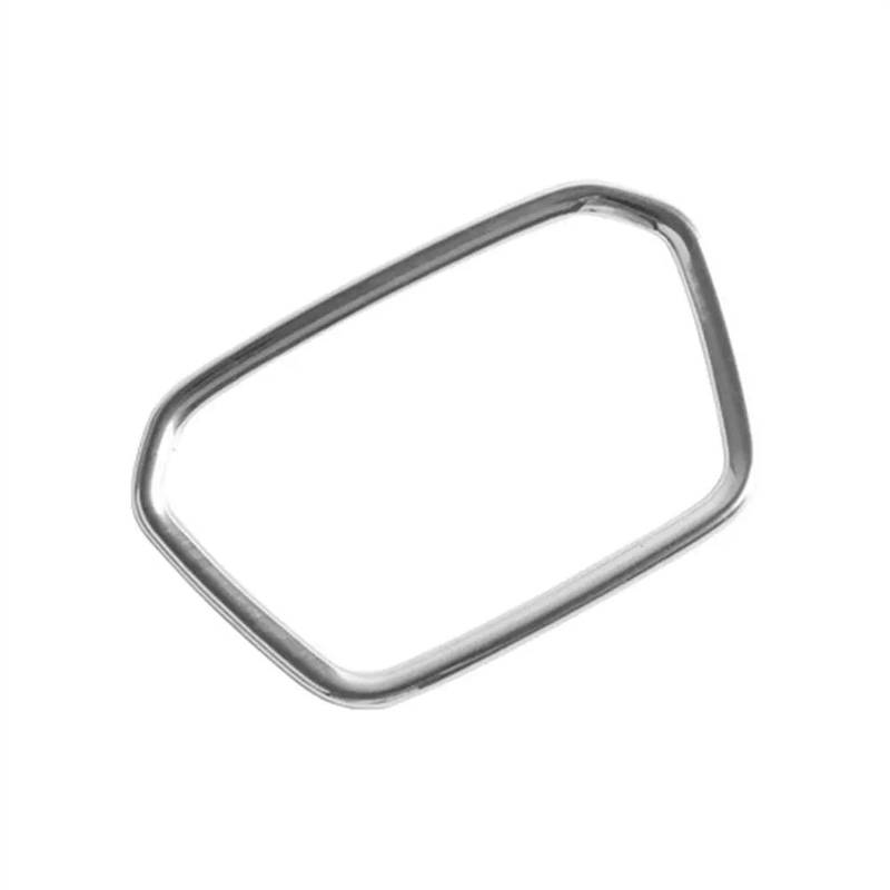 Aufkleber Abdeckung Cover Decal Trim Für Q3 Für A5 Für S5 Für Q7 Für Q8 Für Q5L Dekorative Ring Innen Modifikation Lenkrad Trim Die Automobil Lenkrad(Silber) von SCUASKJ