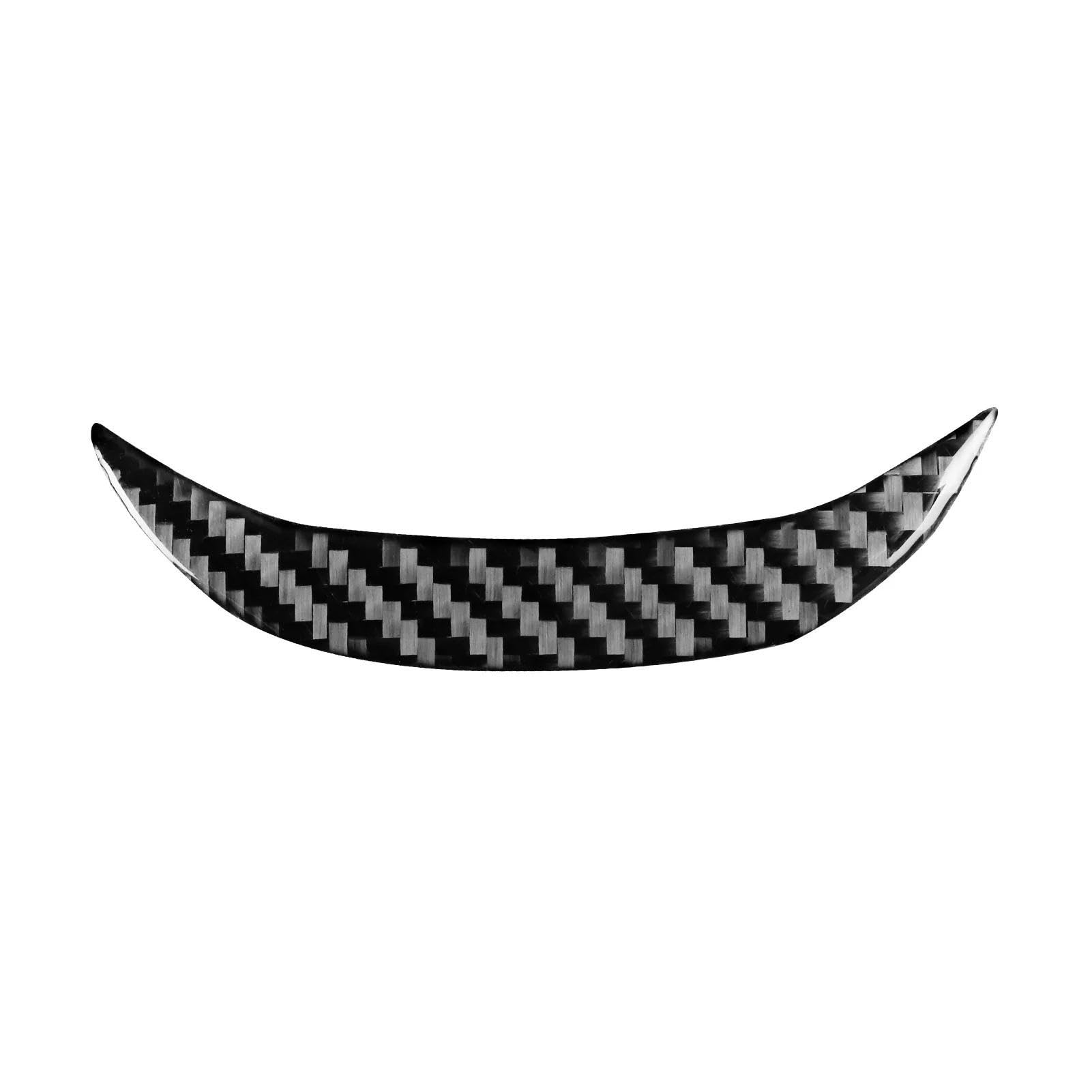 Aufkleber Abdeckung Cover Decal Trim Für Subaru Für Impreza 2012-2016 Für XV Für Crosstrek 2013-2017 Lenkrad Panel Kinn Trim Abdeckung Auto Innen Dekoration Aufkleber(Schwarz) von SCUASKJ