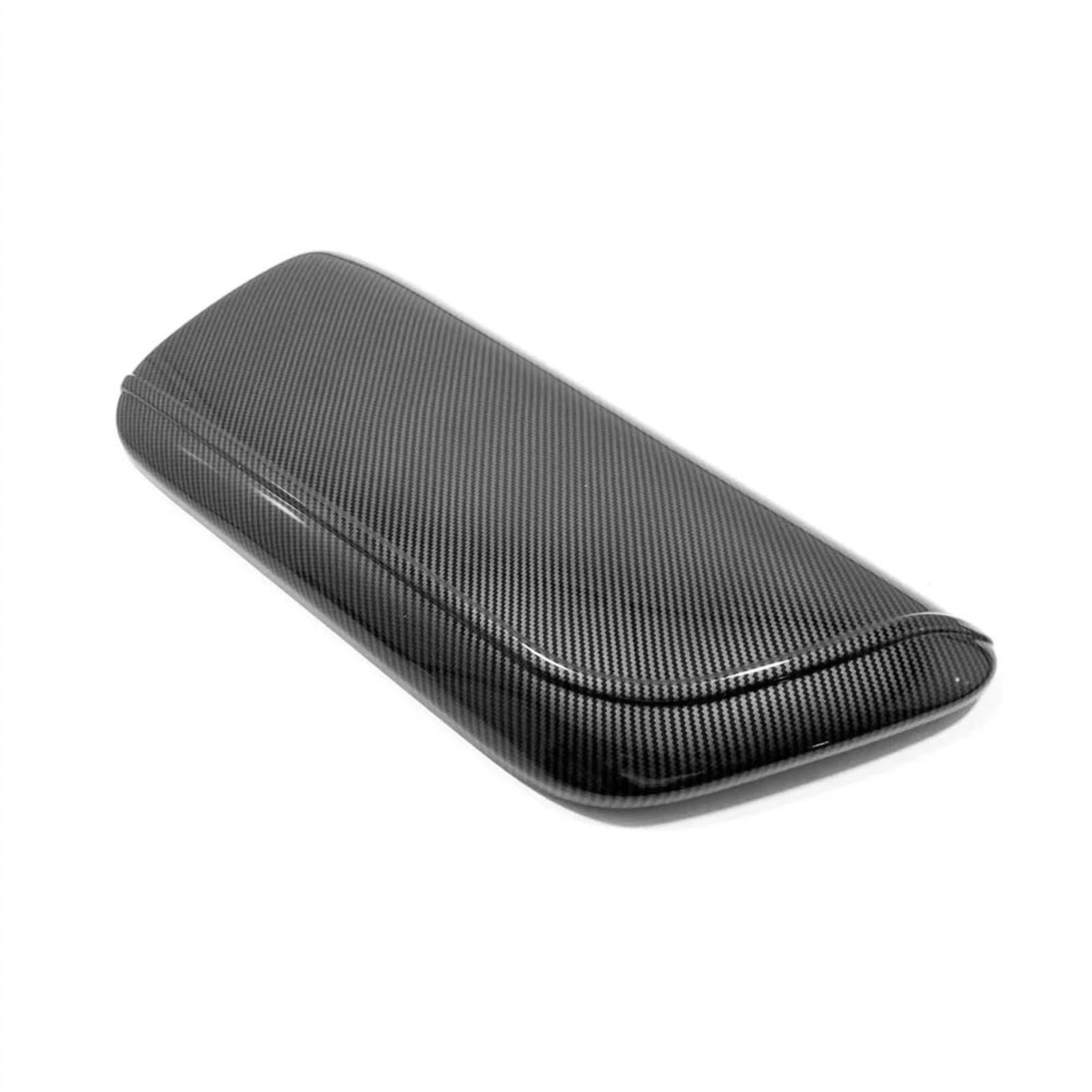 Aufkleber Abdeckung Cover Decal Trim Für Toyota Für Camry XV70 2017 2018 2019 2020 2021 2022 Center Console Armlehne Box Abdeckung Auto Innen Dekoration Form(Kohlefaser) von SCUASKJ