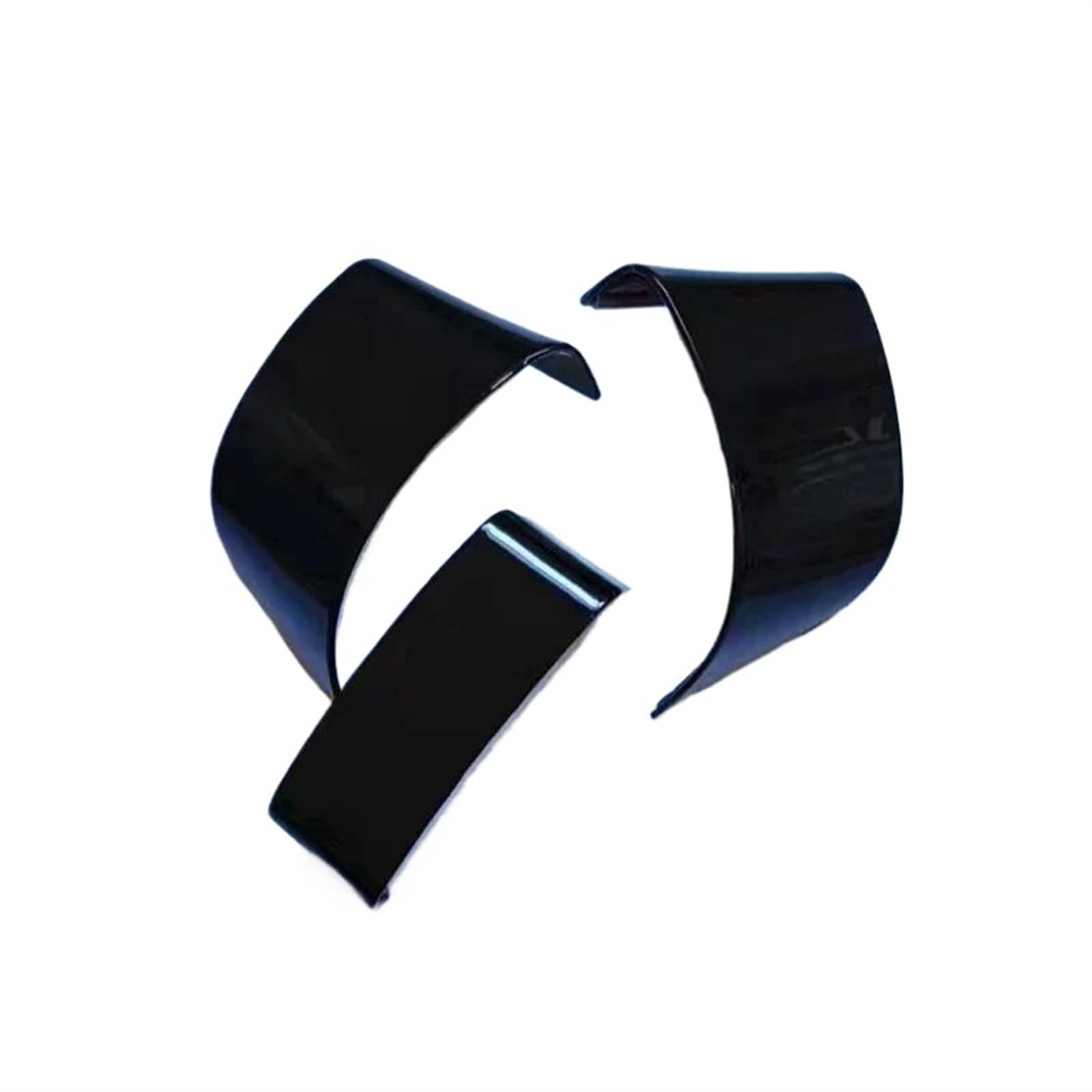 Aufkleber Abdeckung Cover Decal Trim Für VW Für Passat B6 Für Jetta Für Golf 5 MK5 Für Tiguan Für Touran 2007 2008 2009 2010 2011 Auto Innen Lenkrad Dekorative Patch(Schwarz) von SCUASKJ