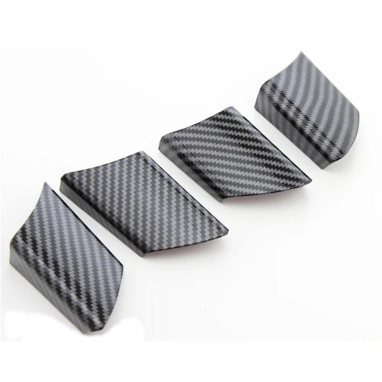 Aufkleber Abdeckung Cover Decal Trim Für VW Für Polo 2004 2005 2006 2007 Auto Lenkrad Taste Panel Abdeckung Trim Aufkleber Zubehör(Carbon Fibre) von SCUASKJ