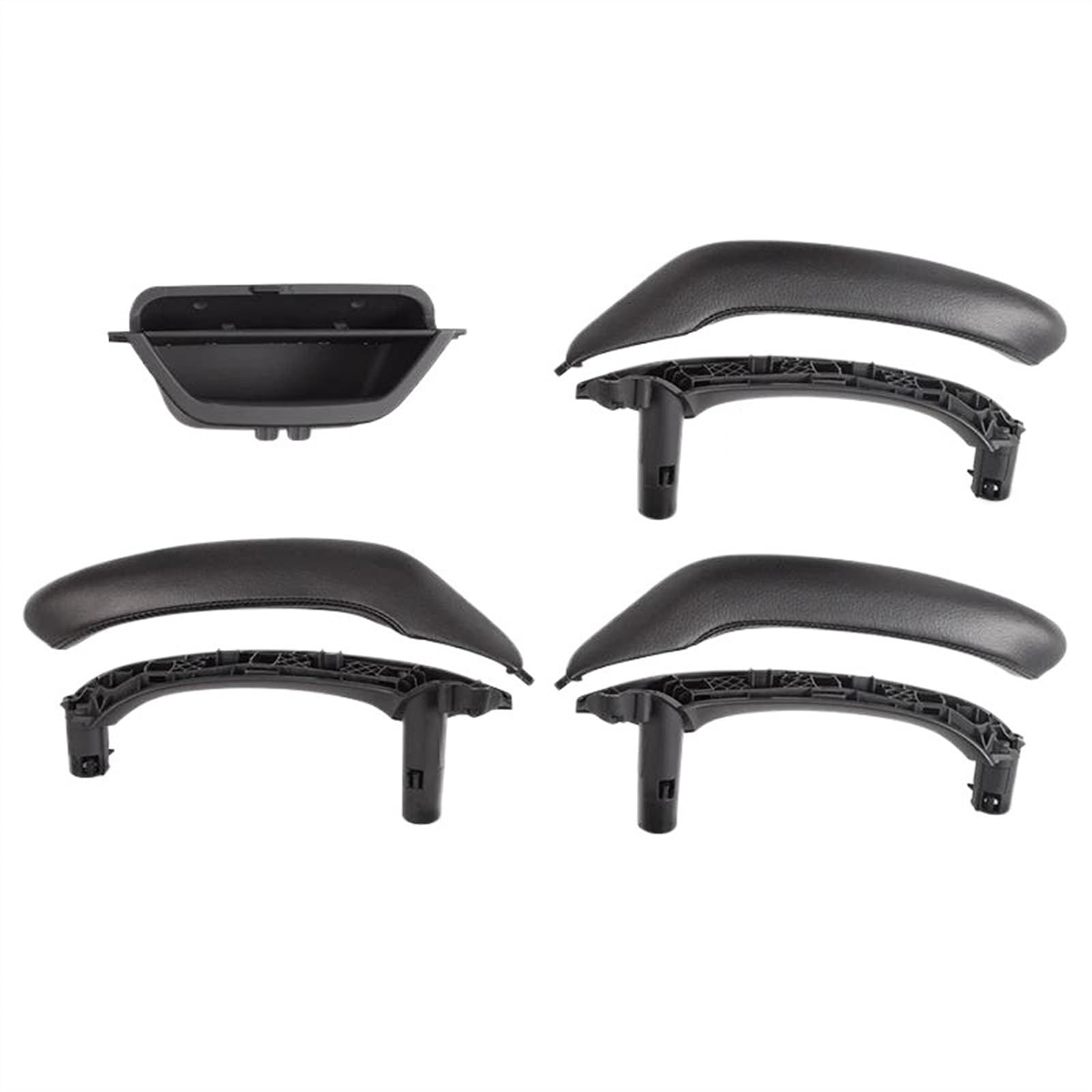 Aufkleber Abdeckung Cover Decal Trim Für X3 Für X4 F26 F25 2011 2012-2015 2016 2017 Auto Interior Styling Innentür Pull Griffe Ersetzen Abdeckung Türgriff Montage(Assembly Black) von SCUASKJ