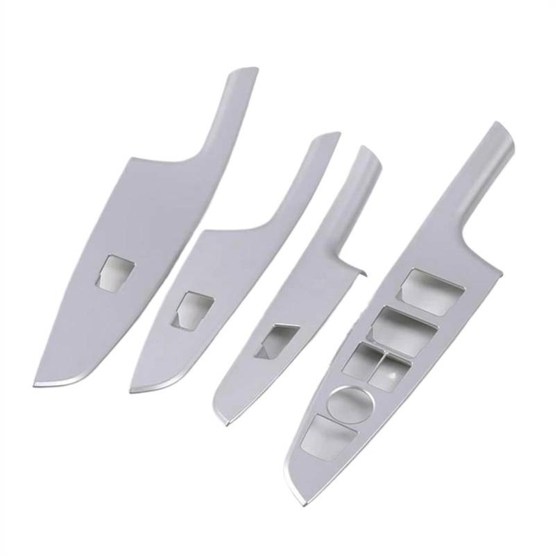 Aufkleber Abdeckung Cover Decal Trim Innen Innen Tür Griff Panel Surround Fenster Lift Schalter Molding Cover Kit Trim Für Hyundai Für Tucson 2016 2017 2018 2019 2020(ABS Matte) von SCUASKJ