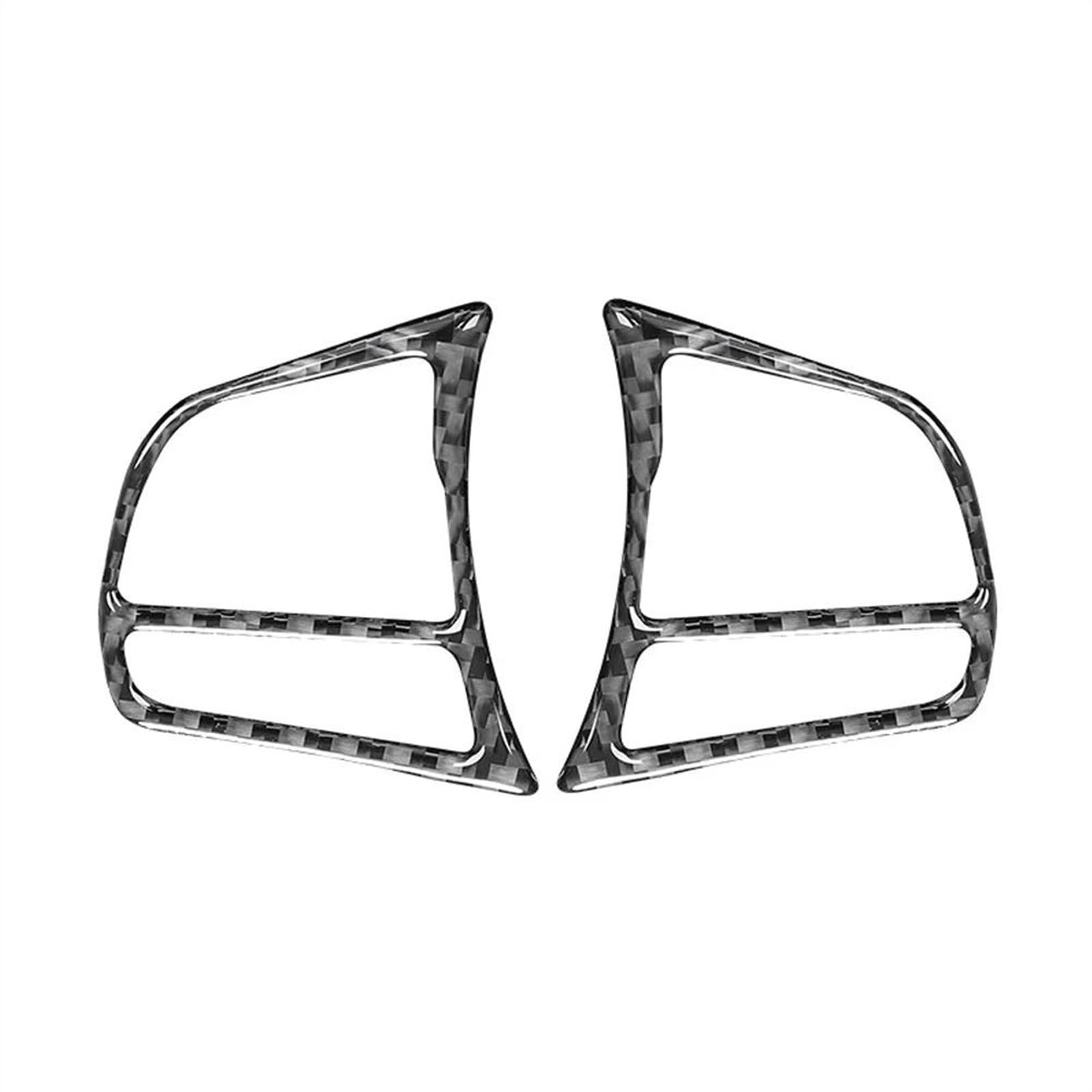 Aufkleber Abdeckung Cover Decal Trim Lenkrad-Knopf-Aufkleber, Zierabdeckung, Auto-Innenraum, Für 1 2 3 4 Serie 3GT F20 F21 F30 F32 F34 2013 2014 2015 2016 2017 2018 2019(A0) von SCUASKJ