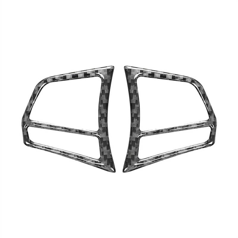 Aufkleber Abdeckung Cover Decal Trim Lenkrad-Knopf-Aufkleber, Zierabdeckung, Auto-Innenraum, Für 1 2 3 4 Serie 3GT F20 F21 F30 F32 F34 2013 2014 2015 2016 2017 2018 2019(B0) von SCUASKJ