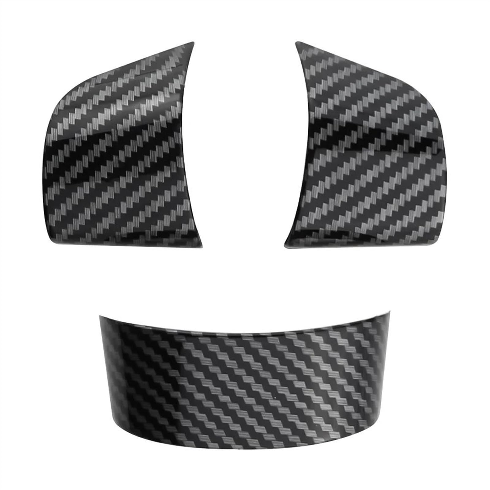 Aufkleber Abdeckung Cover Decal Trim Lenkrad Panel Abdeckung Trim Aufkleber Auto Innenleisten Aufkleber Für Ford Für Focus 2 MK2 2005 2006 2007 2008 2009 2010 2011(Style 1) von SCUASKJ