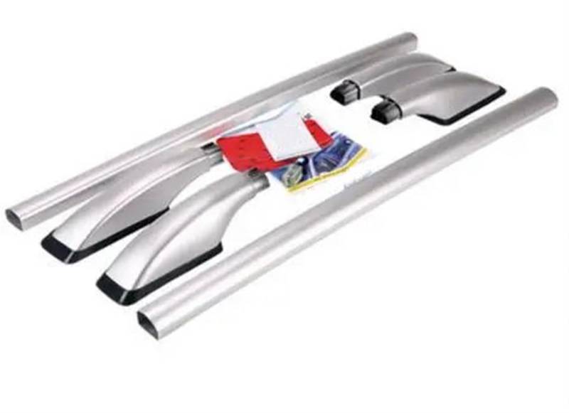 Auto Aluminiumlegierung Dachträger Gepäckträger Bar Autozubehör Für Citroen Für C2 Dachträger Relingträger(Silber) von SCUASKJ