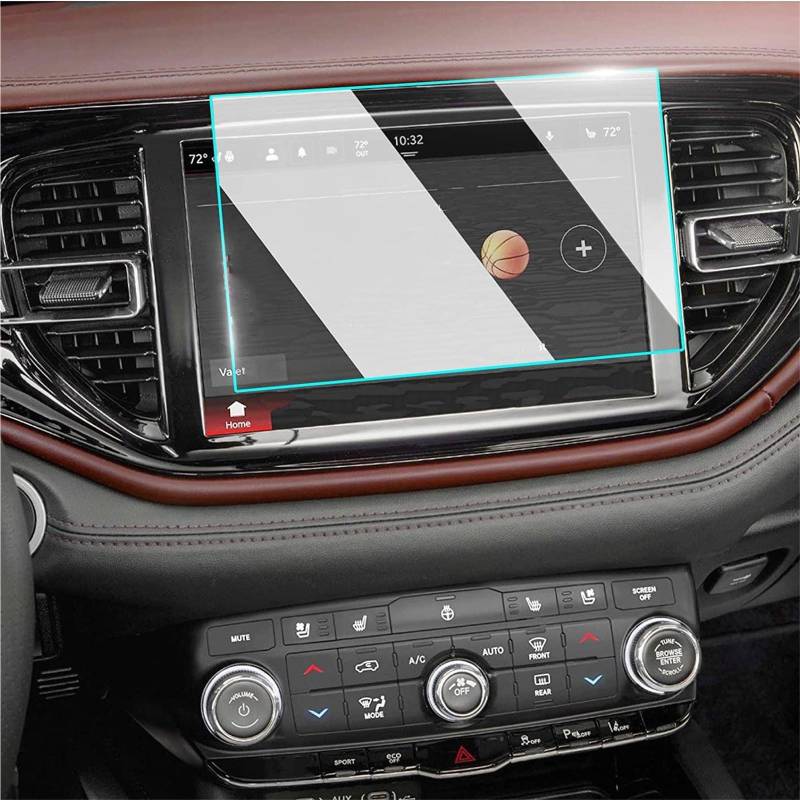 Auto Displayschutzfolie 10,1 Zoll Auto-Center-Bildschirm GPS-Navigation Multimedia Gehärtetem Glas Schutzfolie Für Dodge Für Durango 2021 2022 GPS Schutzfolie von SCUASKJ