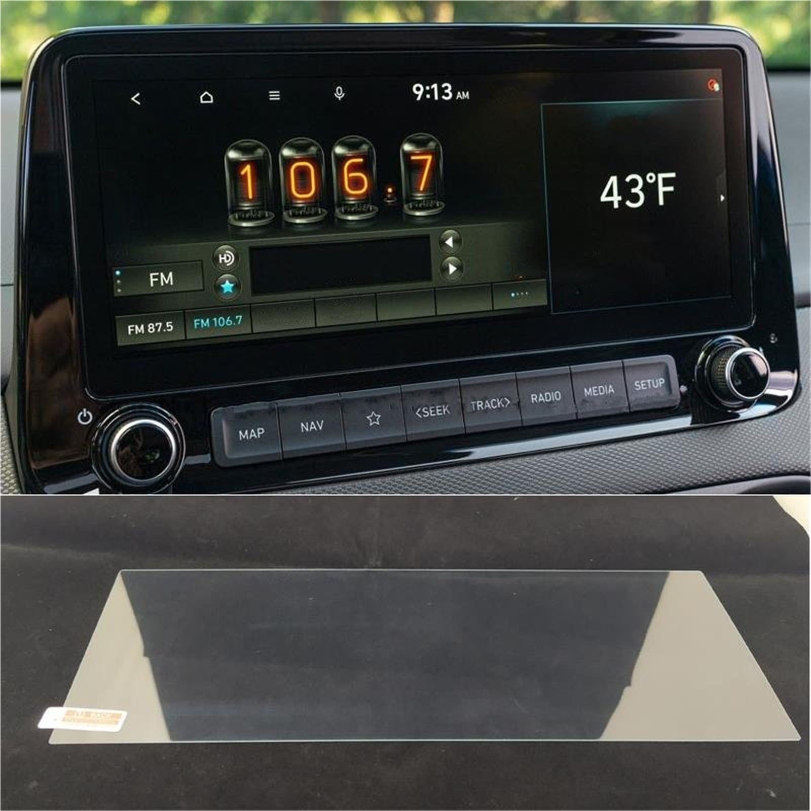 Auto Displayschutzfolie 10,25 Auto-Infotainment-Radio GPS-Konsole Navigation Displayschutzfolie Aus Gehärtetem Glas Für Hyundai Für KONA Für Kauai 2021 GPS Schutzfolie Auto Displayschutzfolie 10,25 Auto-Infotainment-Radio GPS-Konsole Navigation Displayschutzfolie Aus Gehärtetem Glas Für Hyundai Für KONA Für Kauai 2021 GPS Schutzfolie von SCUASKJ