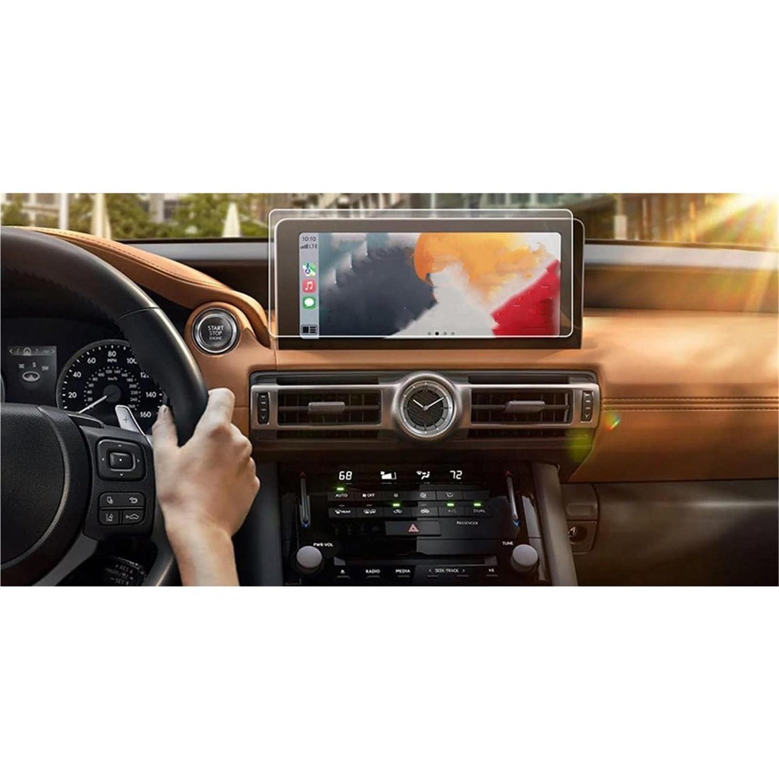 Auto Displayschutzfolie 10,3 Zoll Auto LCD GPS Navigation Gehärtetem Glas Touch Screen Film Protector Für Lexus Für GX460 2022 2023 GPS Schutzfolie Auto Displayschutzfolie 10,3 Zoll Auto LCD GPS Navigation Gehärtetem Glas Touch Screen Film Protector Für Lexus Für GX460 2022 2023 GPS Schutzfolie von SCUASKJ