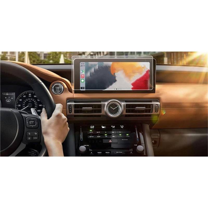 Auto Displayschutzfolie 10,3 Zoll Auto LCD GPS Navigation Gehärtetem Glas Touch Screen Film Protector Für Lexus Für GX460 2022 2023 GPS Schutzfolie von SCUASKJ