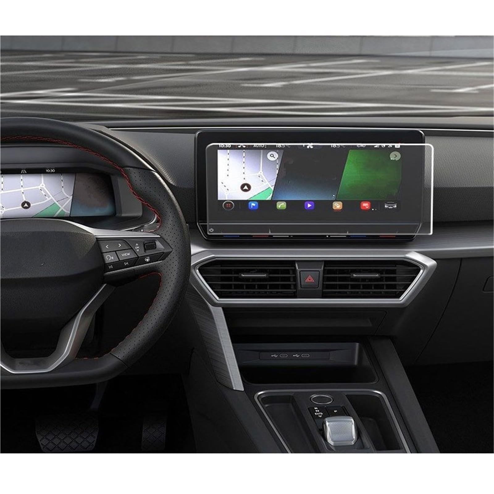 Auto Displayschutzfolie 10 Zoll Auto GPS Navigation Center Touch Display PET Film Screen Protector Für Sitz Für Leon MK4 GPS Schutzfolie Auto Displayschutzfolie 10 Zoll Auto GPS Navigation Center Touch Display PET Film Screen Protector Für Sitz Für Leon MK4 GPS Schutzfolie von SCUASKJ