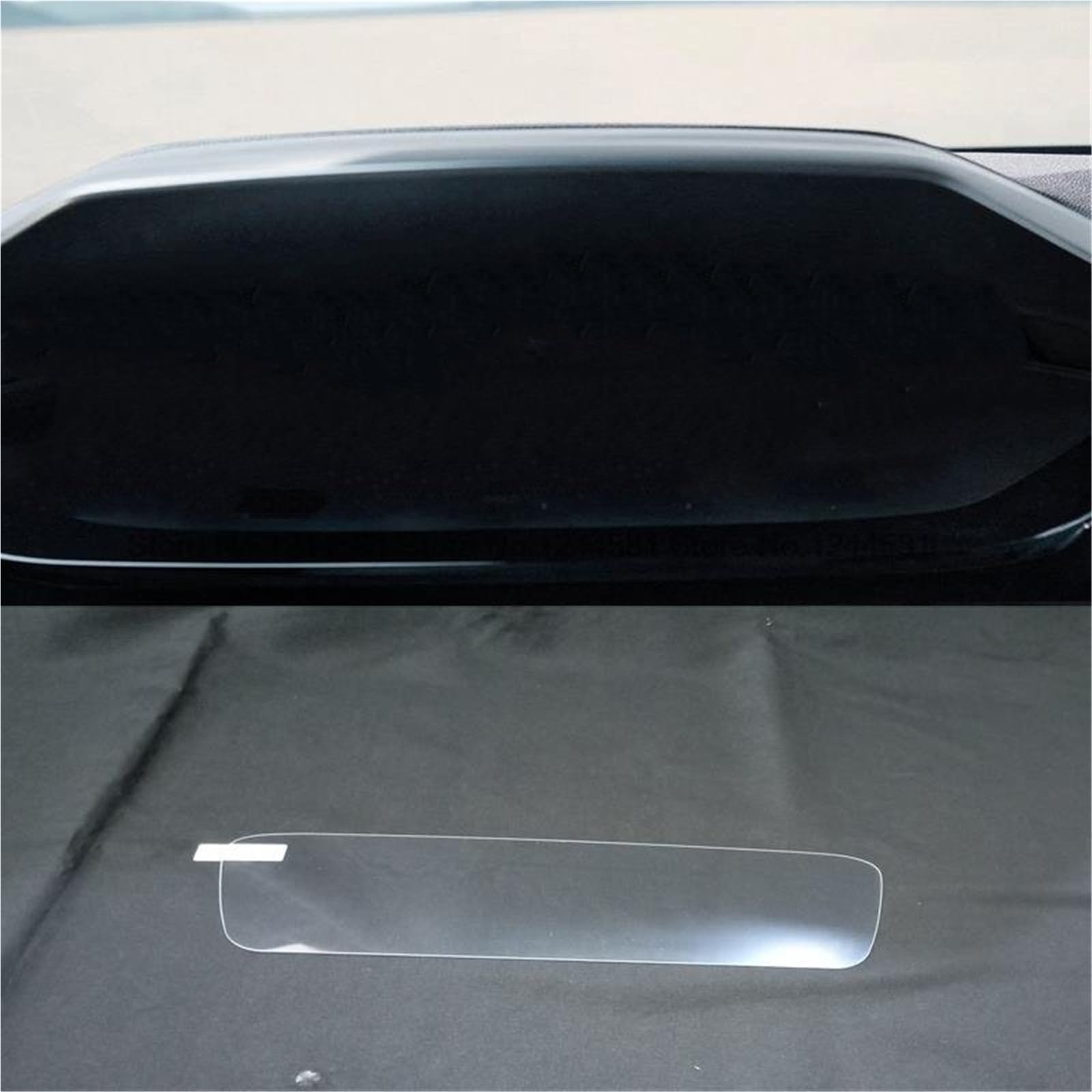 Auto Displayschutzfolie 10 Zoll Auto GPS Navigation Film LCD Bildschirm Film Gehärtetem Glas Screen Protector Für Peugeot 308 408 Für GT Für Hybrid 2023 GPS Schutzfolie(Instrument Protector) von SCUASKJ