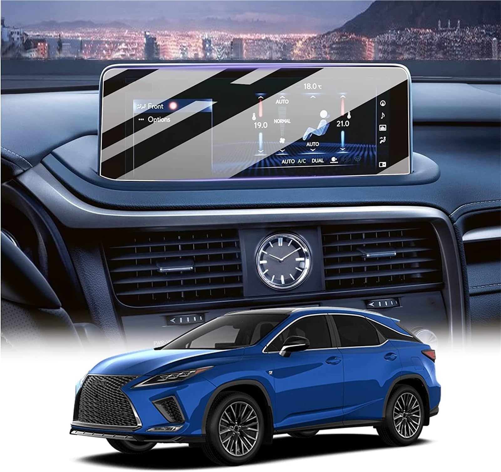 Auto Displayschutzfolie 12,3 Zoll Infotainment-Displayschutzfolie Navigation Center Control Touchscreen-Schutz Für Lexsu Für RX 350 450 2020 2022 GPS Schutzfolie Auto Displayschutzfolie 12,3 Zoll Infotainment-Displayschutzfolie Navigation Center Control Touchscreen-Schutz Für Lexsu Für RX 350 450 2020 2022 GPS Schutzfolie von SCUASKJ