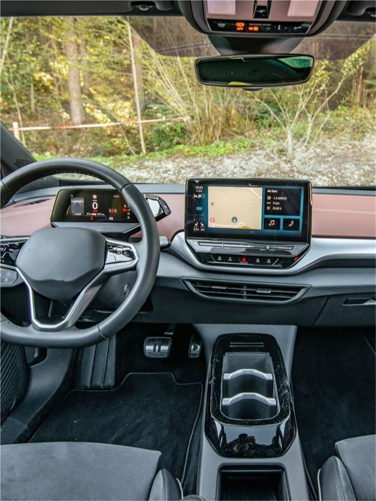 Auto Displayschutzfolie 12 Zoll Infotainment-Bildschirm Autoradio GPS-Navigation Gehärtetem Glas Schutzfolie Für VW Für ID.5 2022 2023 GPS Schutzfolie(1 Set.) von SCUASKJ