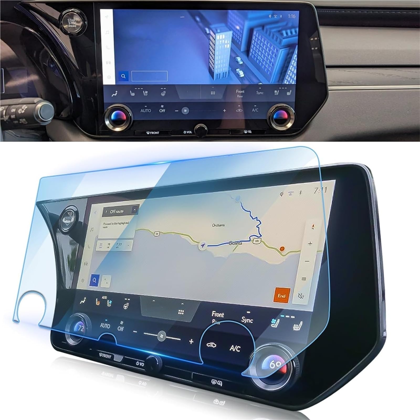 Auto Displayschutzfolie 14 Zoll LCD Touch Screen Navigation GPS Schutz Zubehör Gehärtetem Glas Film Für Lexus Für RX350/RX350h/RX500h 2024 2023 GPS Schutzfolie Auto Displayschutzfolie 14 Zoll LCD Touch Screen Navigation GPS Schutz Zubehör Gehärtetem Glas Film Für Lexus Für RX350/RX350h/RX500h 2024 2023 GPS Schutzfolie von SCUASKJ