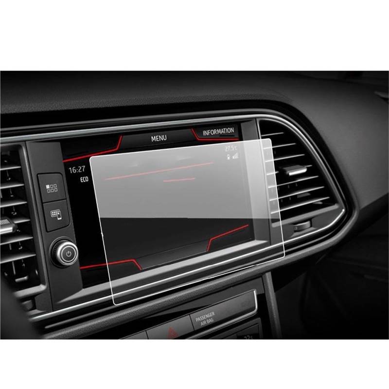 Auto Displayschutzfolie 8 Zoll GPS-Navigation Touch Center Display Autoinnenausstattung Auto-Displayschutzfolie Für Leon Für X-Perience 2017 GPS Schutzfolie von SCUASKJ