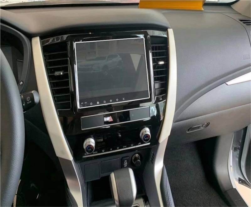 Auto Displayschutzfolie 8-Zoll-LCD-Autoradio GPS-Navigation Innenzubehör Gehärtetes Glas Displayschutzfolie Für Mitsubishi Für Montero Sport 2022 GPS Schutzfolie von SCUASKJ