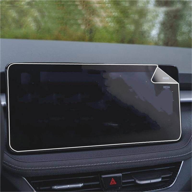 Auto Displayschutzfolie 9,2 Zoll Auto GPS Navigation Radio Center Touch Display Infotainment PET Film Screen Protector Für Skoda Für Fabia 2021 2022 GPS Schutzfolie von SCUASKJ