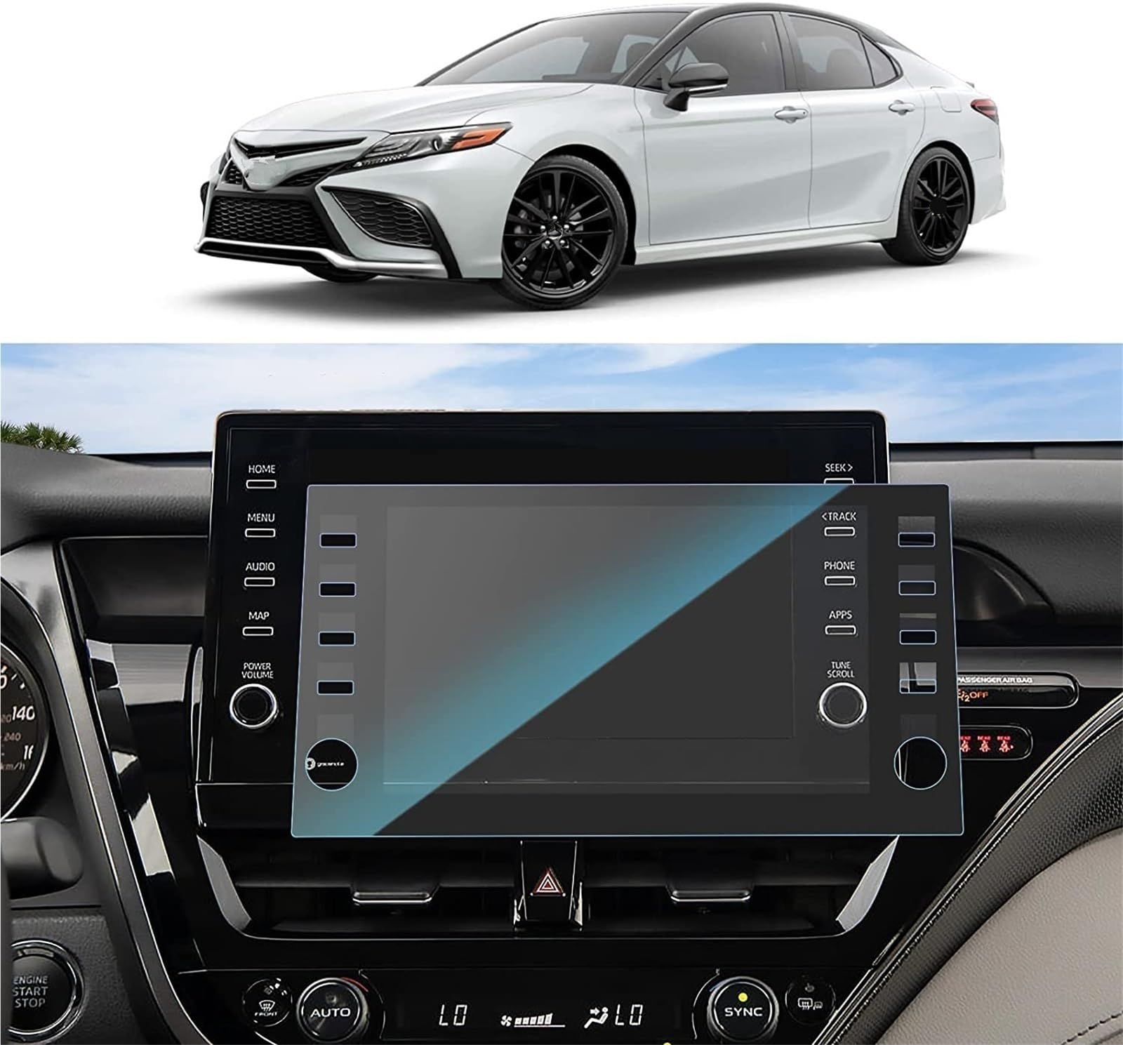 Auto Displayschutzfolie 9-Zoll-Bildschirm Gehärtetem Glas Film Screen ProtectorCar GPS Navigation Schutz Film Für Toyota Für Camry 2021 2022 2023 GPS Schutzfolie Auto Displayschutzfolie 9-Zoll-Bildschirm Gehärtetem Glas Film Screen ProtectorCar GPS Navigation Schutz Film Für Toyota Für Camry 2021 2022 2023 GPS Schutzfolie von SCUASKJ