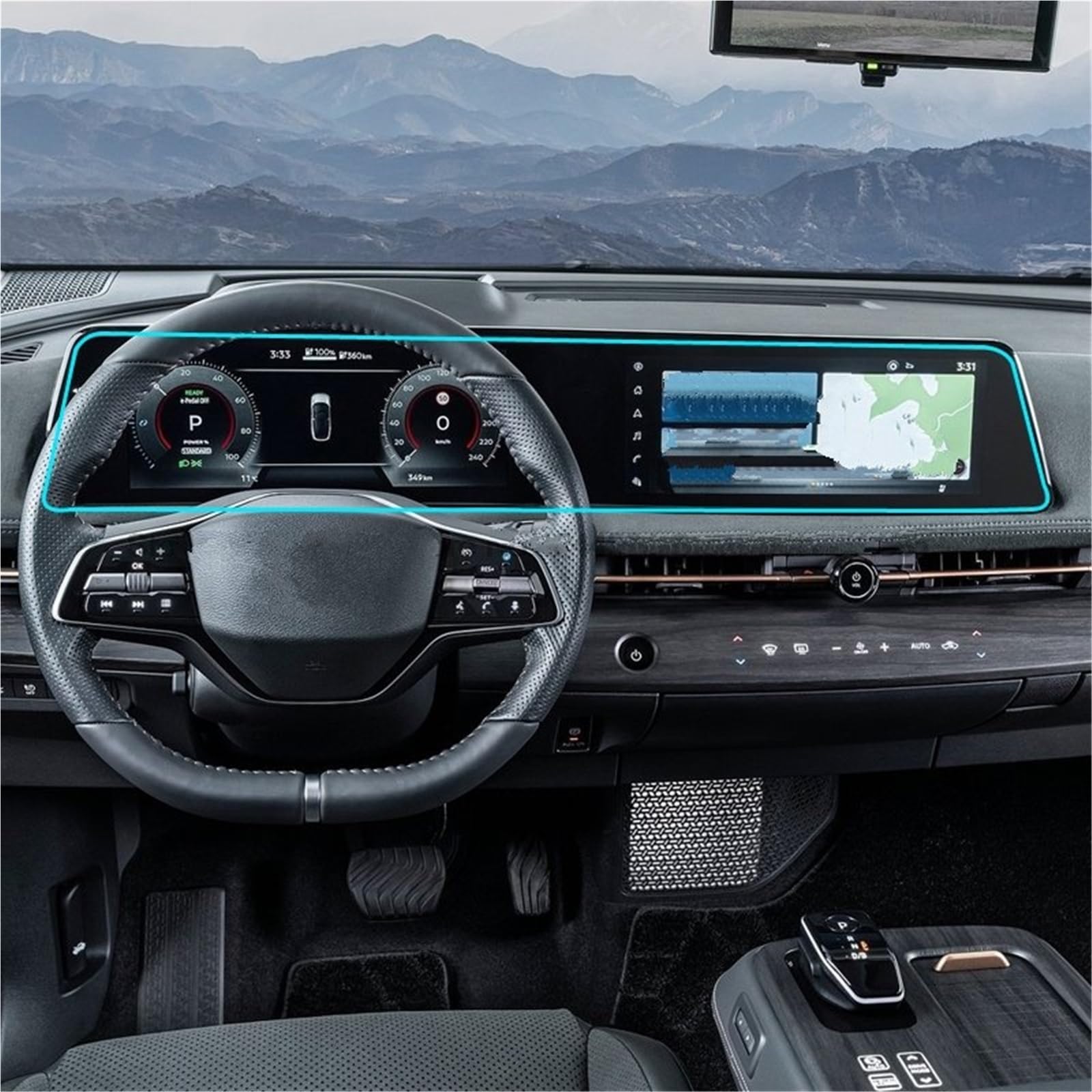 Auto Displayschutzfolie Auto GPS Navigation Film LCD Bildschirm Instrument Dashboard Protector TPU Screen Protector Für Nissan Für Ariya 2021 2022 2023 GPS Schutzfolie Auto Displayschutzfolie Auto GPS Navigation Film LCD Bildschirm Instrument Dashboard Protector TPU Screen Protector Für Nissan Für Ariya 2021 2022 2023 GPS Schutzfolie von SCUASKJ