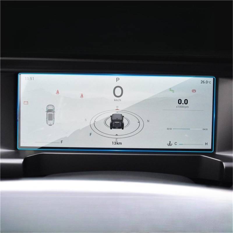 Auto Displayschutzfolie Auto GPS-Navigation Gehärtetem Glas Dashboard Screen Protector Film 15,6 Zoll Für Jetour Für Traveller T2 2024 2023 GPS Schutzfolie(Dashboard) von SCUASKJ