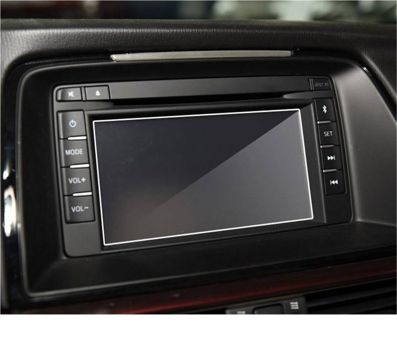 Auto Displayschutzfolie Auto GPS-Navigation Gehärtetem Glas Screen Protector Film Portective Bildschirm Für Mazda 6 Für Atenza 2014 2015 2016 2017 2018 2019 2020 GPS Schutzfolie(2014-2016) von SCUASKJ