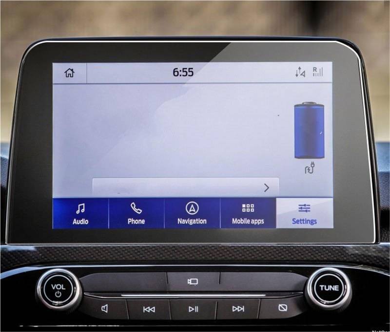 Auto Displayschutzfolie Auto GPS Navigation Stahl Schutz Film Gehärtetem Glas Screen Protector Für Ford Für Kuga 2020 GPS Schutzfolie von SCUASKJ