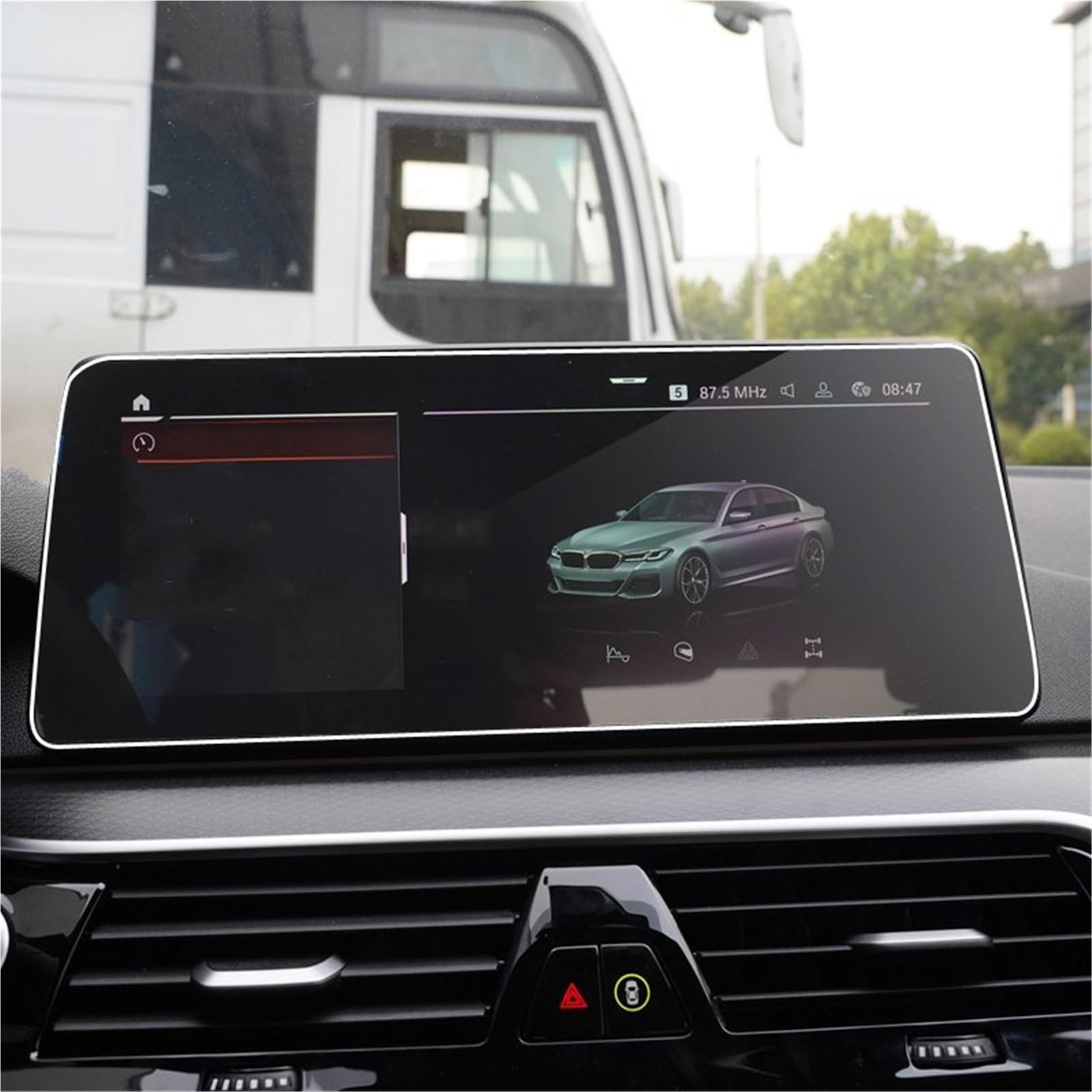 Auto Displayschutzfolie Auto GPS Navigation Zubehör Gehärtetem Glas Schutz Film Screen Protector Für G30 G31 5 Serie 2021 GPS Schutzfolie von SCUASKJ