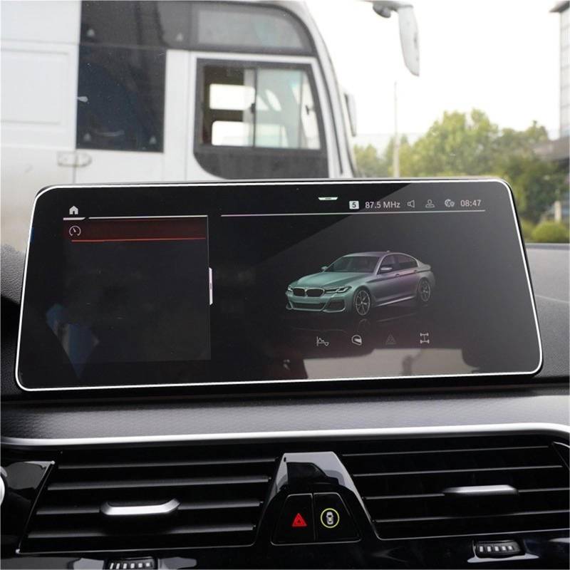 Auto Displayschutzfolie Auto GPS Navigation Zubehör Gehärtetem Glas Schutz Film Screen Protector Für G30 G31 5 Serie 2021 GPS Schutzfolie von SCUASKJ
