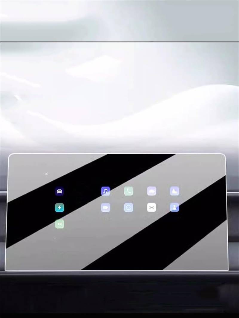 Auto Displayschutzfolie Auto GPS Radio Navigation Lcdscreen Gehärtetem Glas Schutzfolie Für Xpeng Für G6 2023 2024 GPS Schutzfolie(GPS) von SCUASKJ