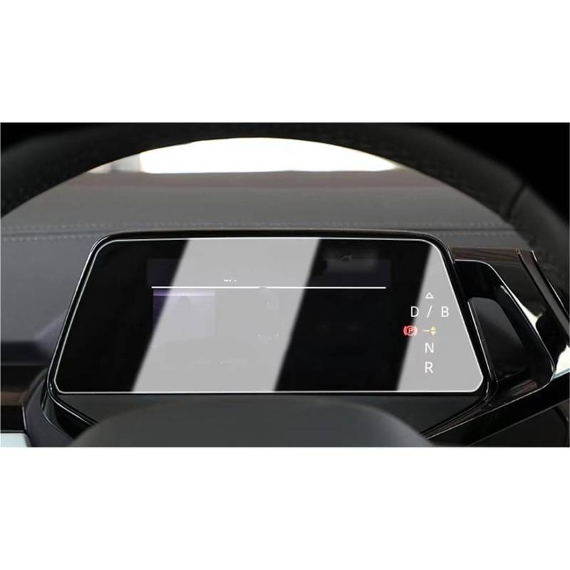 Auto Displayschutzfolie Auto-LCD-GPS-Navigation Gehärtetem Glas Und Armaturenbrett-Bildschirmschutzfolie Für VW Für ID6 Für ID6X ID Für CROZZ 2021 2022 2023 GPS Schutzfolie(Dashboard) von SCUASKJ