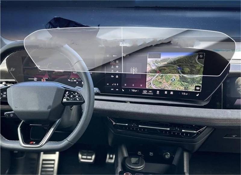 Auto Displayschutzfolie Auto LCD GPS Navigation Und Dashboard Touchscreen Schutz Film Zubehör Gehärtetem Glas Für S6 Für SQ6 2025 GPS Schutzfolie von SCUASKJ