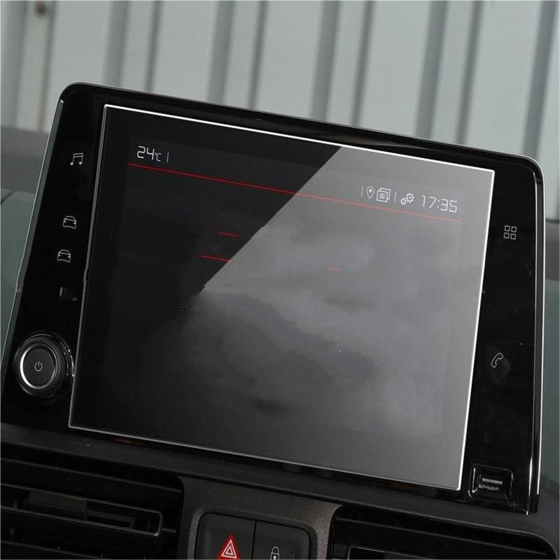 Auto Displayschutzfolie Autoradio GPS-Navigation Innenausstattung Gehärtetes Glas Displayschutzfolie Für Citroen Für Berlingo 2019 GPS Schutzfolie von SCUASKJ