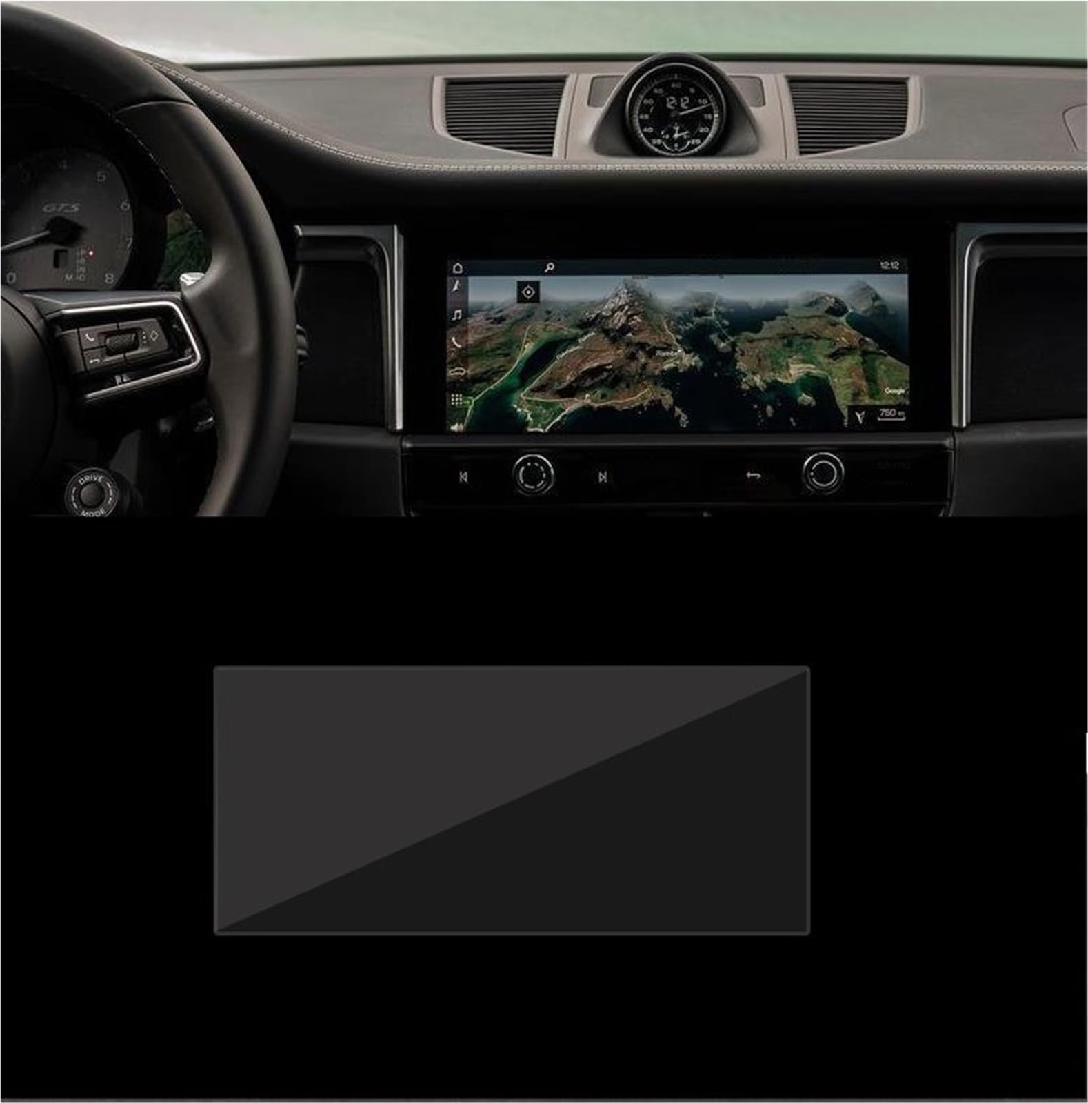 Auto Displayschutzfolie Bildschirm Auto Navigation Screen Protector Film Gehärtetem Glas Touch Screen Protector Für Macan 2022 2023 GPS Schutzfolie Auto Displayschutzfolie Bildschirm Auto Navigation Screen Protector Film Gehärtetem Glas Touch Screen Protector Für Macan 2022 2023 GPS Schutzfolie von SCUASKJ