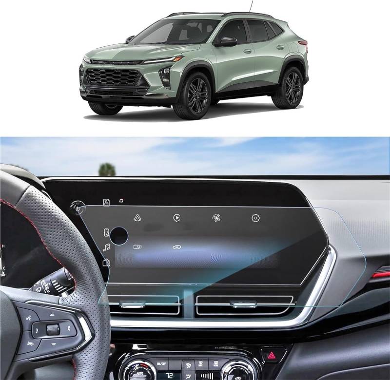 Auto Displayschutzfolie Für Chevrolet Für Trax 2024 Gehärtetem Glas Screen Protector 11 Zoll GPS Zubehör Bildschirm Abdeckung GPS Schutzfolie von SCUASKJ