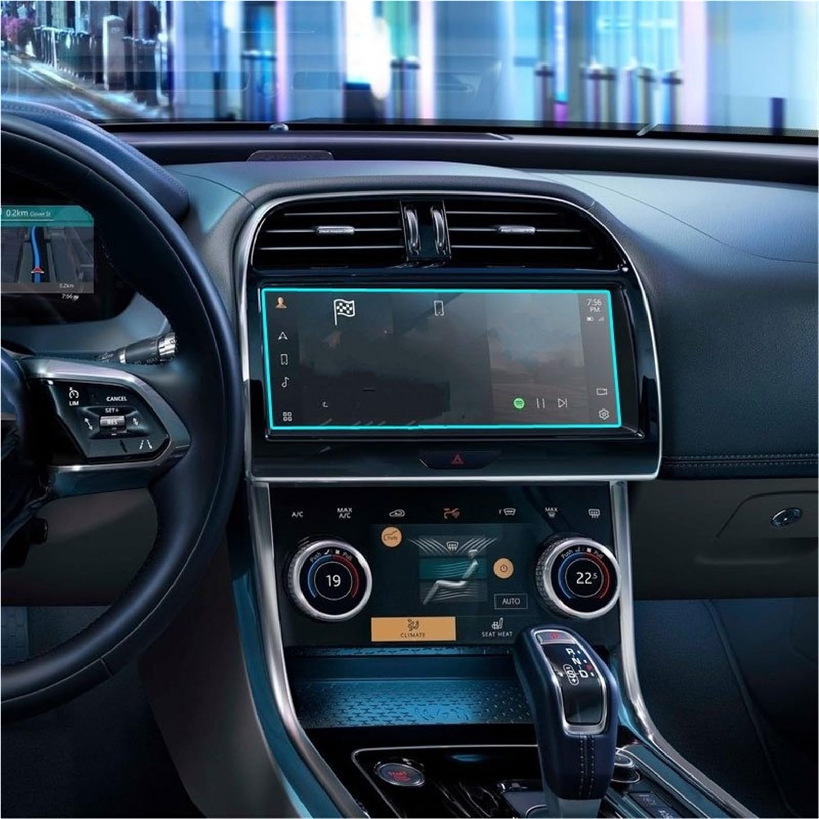 Auto Displayschutzfolie Für Jaguar Für XEL 2021 Auto GPS Navigation Gehärtetem Glas Bildschirm Schutz Film Aufkleber Auto Screen Protector GPS Schutzfolie Auto Displayschutzfolie Für Jaguar Für XEL 2021 Auto GPS Navigation Gehärtetem Glas Bildschirm Schutz Film Aufkleber Auto Screen Protector GPS Schutzfolie von SCUASKJ