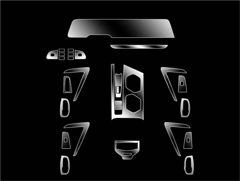 Auto Displayschutzfolie Für MG 7 2023 2024 Autotür Mittelkonsole Media Dashboard Navigation TPU Anti-Kratz-Schutzfolie GPS Schutzfolie von SCUASKJ