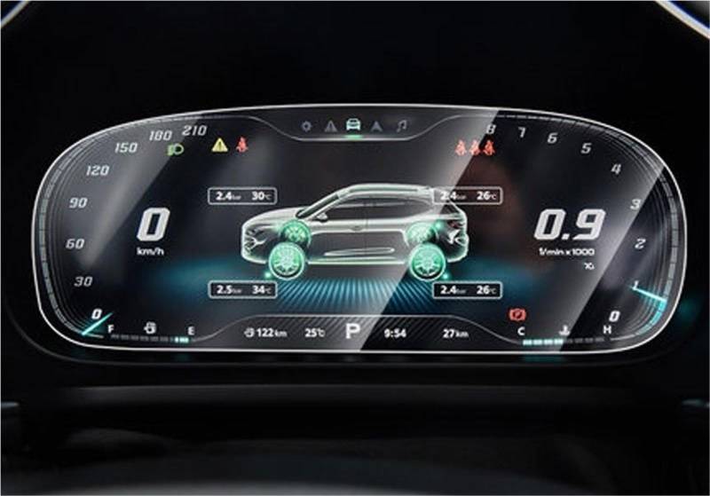 Auto Displayschutzfolie Für MG Für HS 2018 2019 2020 Auto-Displayschutzfolie Auto-GPS-Navigation Displayschutzfolie Aus Gehärtetem Glas GPS Schutzfolie(Dashboard) von SCUASKJ