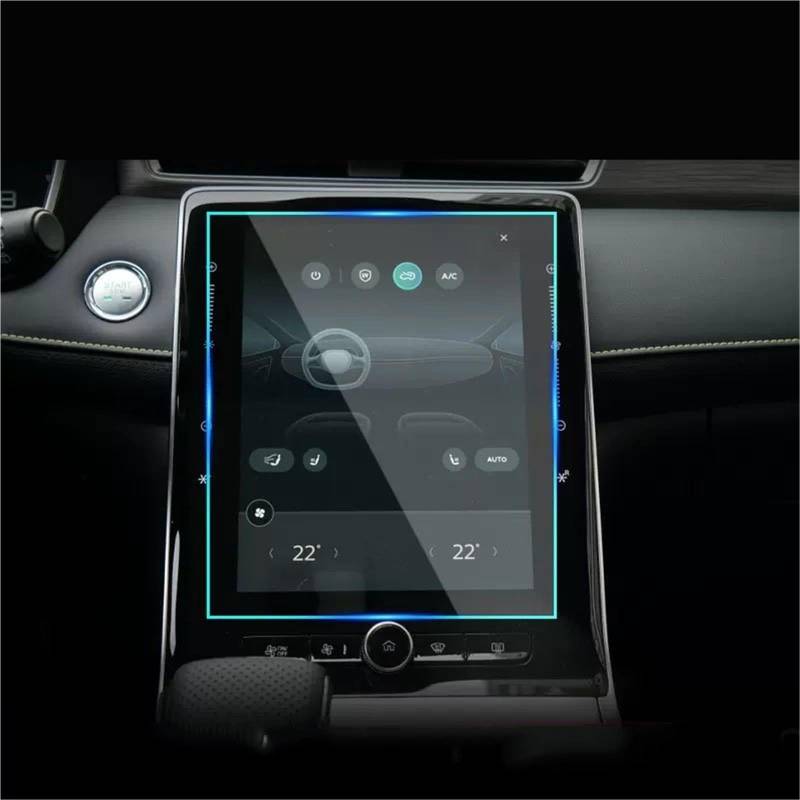 Auto Displayschutzfolie Für MG Für RX5 2023 Gehärtetes Glas 14,1 Zoll Auto-Infotainment GPS-Navigationszentrum Touch Display Screen Protector Film GPS Schutzfolie(GPS) von SCUASKJ