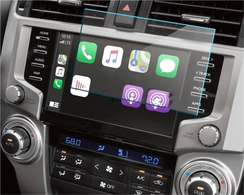 Auto Displayschutzfolie Für Toyota Für 4 Runner 2020 Gehärtetem Glas Film Auto Navigation Touch Screen Protector Auto Innen Zubehör GPS Schutzfolie von SCUASKJ