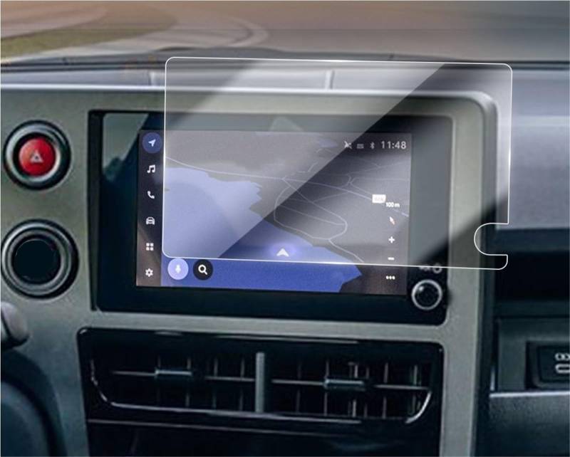 Auto Displayschutzfolie Für Toyota Für GR Für Yaris 2024 Auto Display Navigation Aufkleber Meter Protector Gehärtetem Glas Schutz Film GPS Schutzfolie(HD) von SCUASKJ