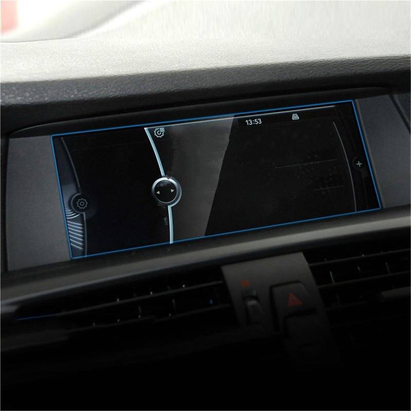Auto Displayschutzfolie Gehärtetem Glas Auto GPS Navigation Screen Protector Film LCD Touch Display Für 5 Series F07 F10 F11 F18 2010 2011 2012 2013 2014 2015 2016 GPS Schutzfolie(8.8inch 209x79mm) von SCUASKJ