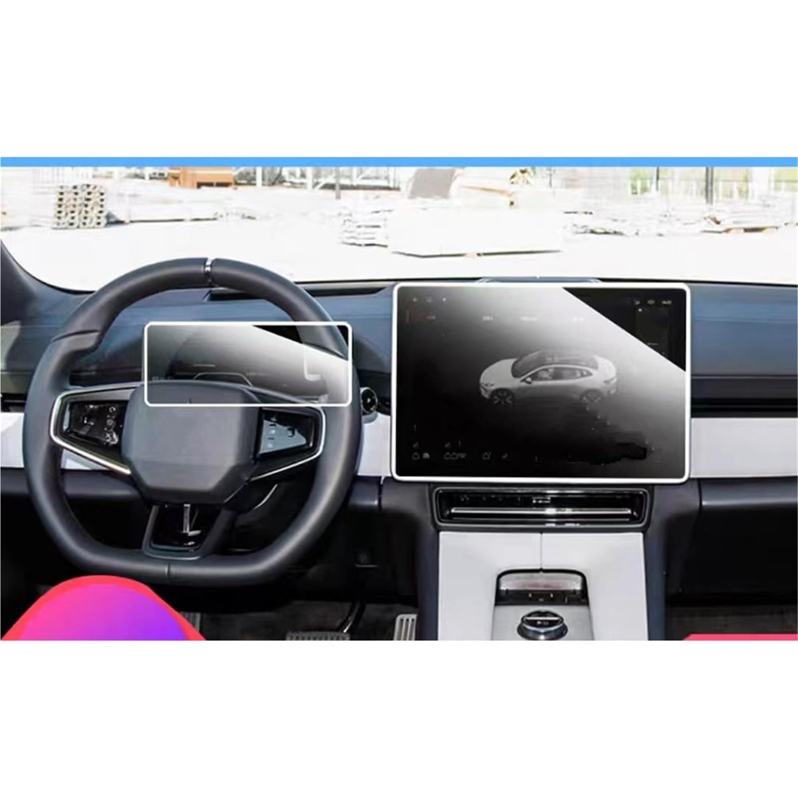 Auto Displayschutzfolie LCD-Autoradio-GPS-Navigation Gehärtetes Glas Und Armaturenbrett-Bildschirmschutzfolie Für POLESTAR 4 2024 GPS Schutzfolie Auto Displayschutzfolie LCD-Autoradio-GPS-Navigation Gehärtetes Glas Und Armaturenbrett-Bildschirmschutzfolie Für POLESTAR 4 2024 GPS Schutzfolie von SCUASKJ