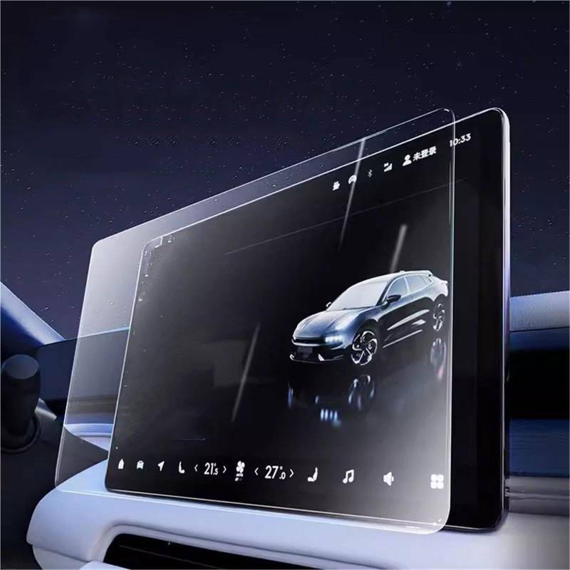 Auto Displayschutzfolie LCD GPS Navigation UND Dashboard Film Auto Gehärtetem Glas Screen Protector Für ZEEKR Für X 2023 2024 GPS Schutzfolie(GPS) von SCUASKJ