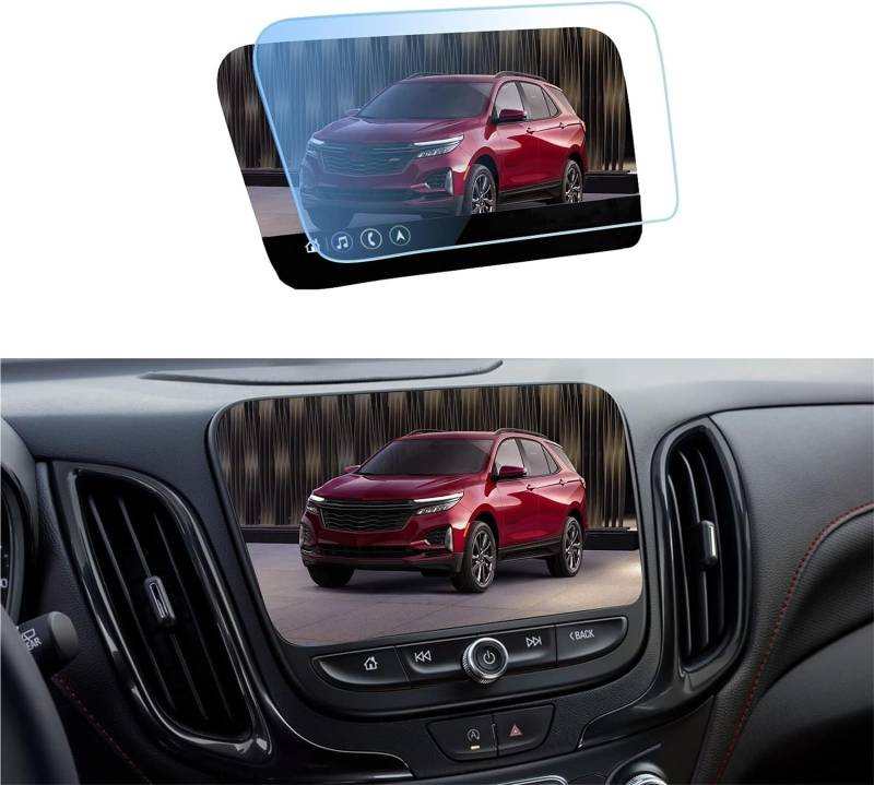 Auto Displayschutzfolie Touchscreen-Navigation GPS-Schutz Gehärtetes Glas Film Für Chevrolet Für Malibu Für Premier 2016 2017 2018 2019 2020 2021 2022/LS/RS 2019 2020-2022 GPS Schutzfolie von SCUASKJ