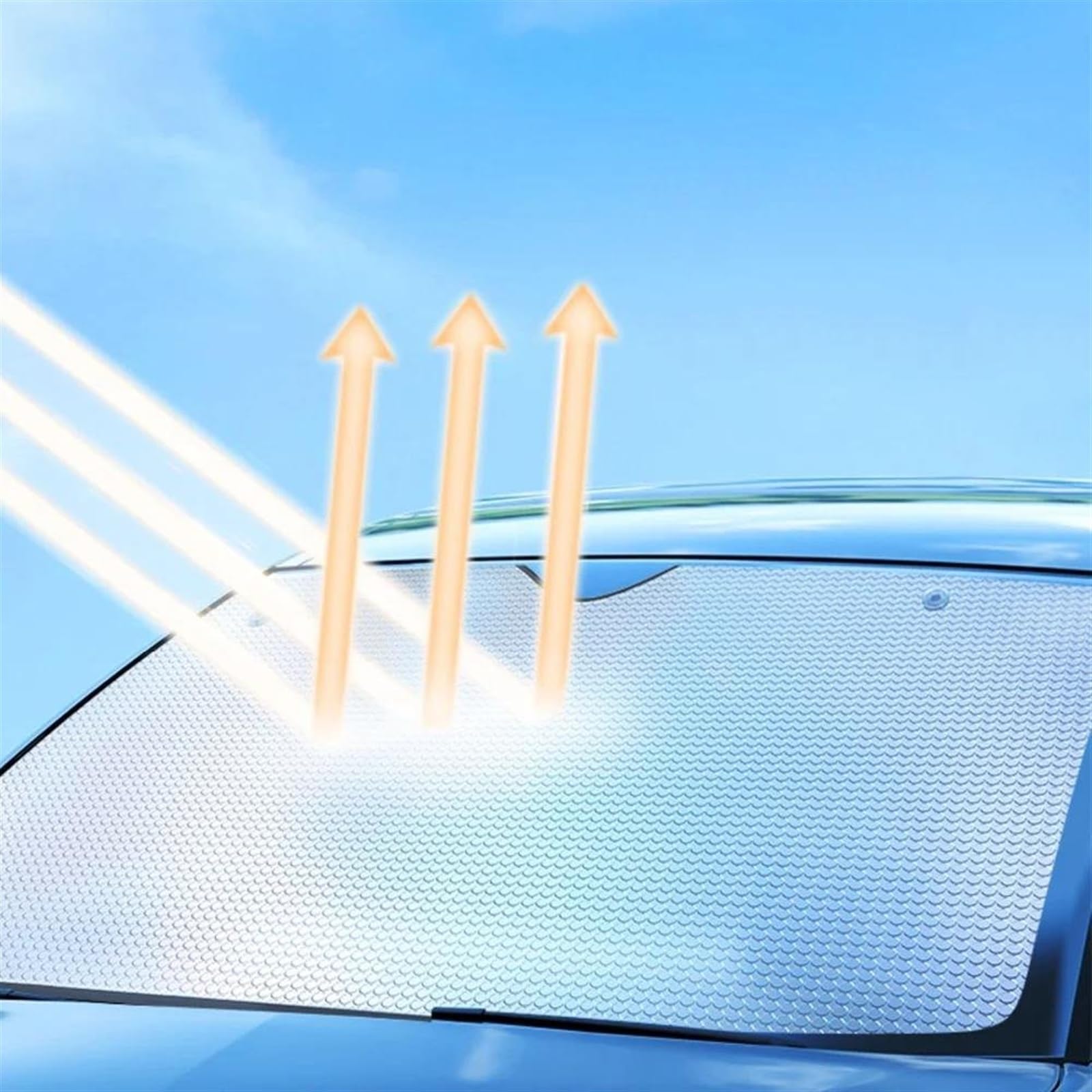 Auto Scheiben Sonnenblende Abdeckung Sonnenschirme Sunproof Sonnenschutz Fenster Visier Für Toyota Für Land Für Cruiser Für Prado J120 LC120 FJ120 2003-2006 2007 2008 2009(Rear Windows) von SCUASKJ
