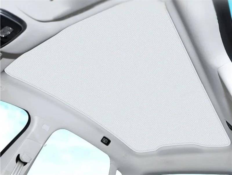 Auto Scheiben Sonnenblende Auto EIS Kristall Schiebedach Sonnenschirm Dachfenster Dach Wärmedämmung Schattierung Innen Zubehör Für Volvo Für C40 2022 2023 2024(Grey) von SCUASKJ